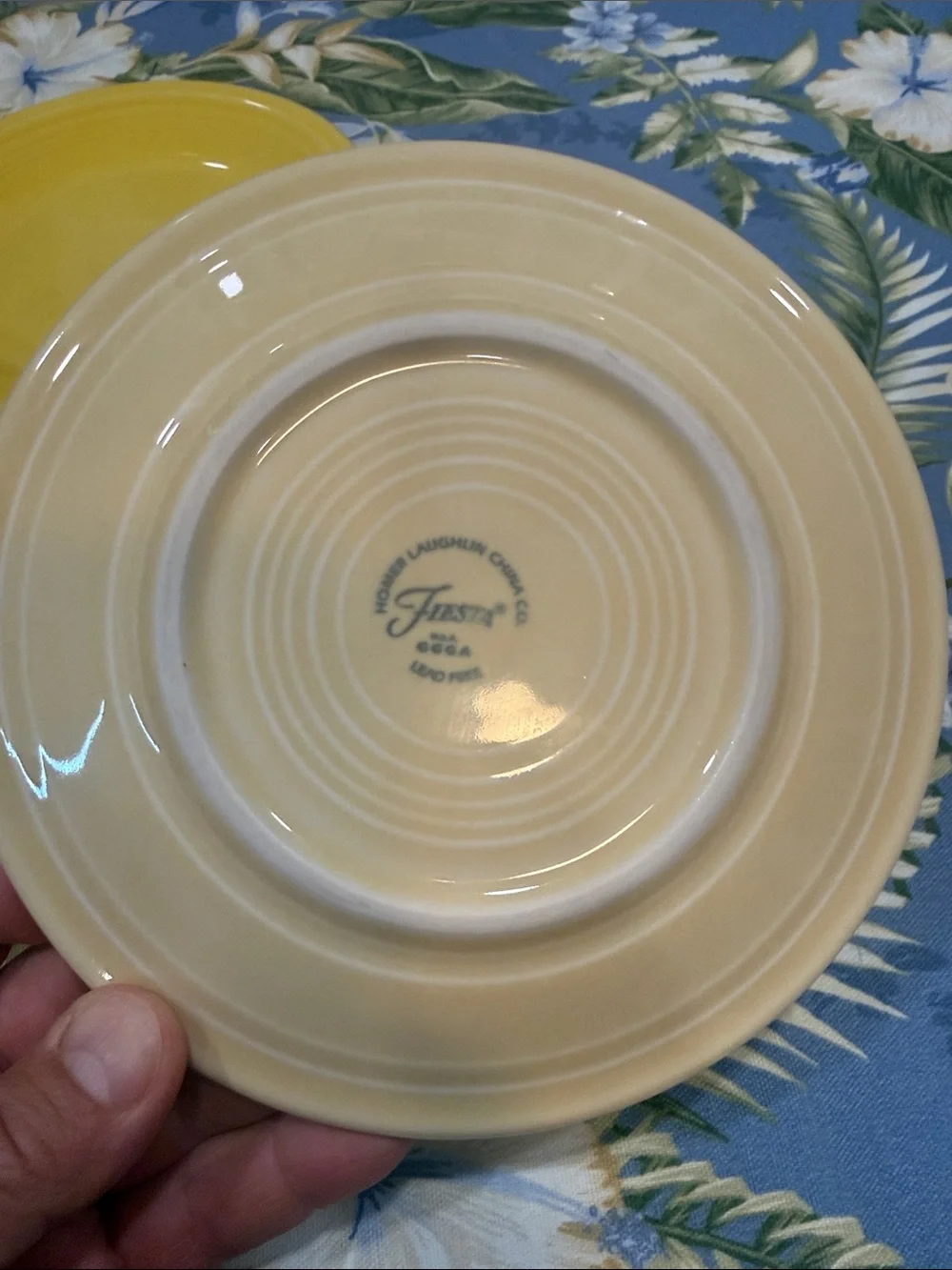 Fiesta Set of Seven 7 1/4 inch plates
